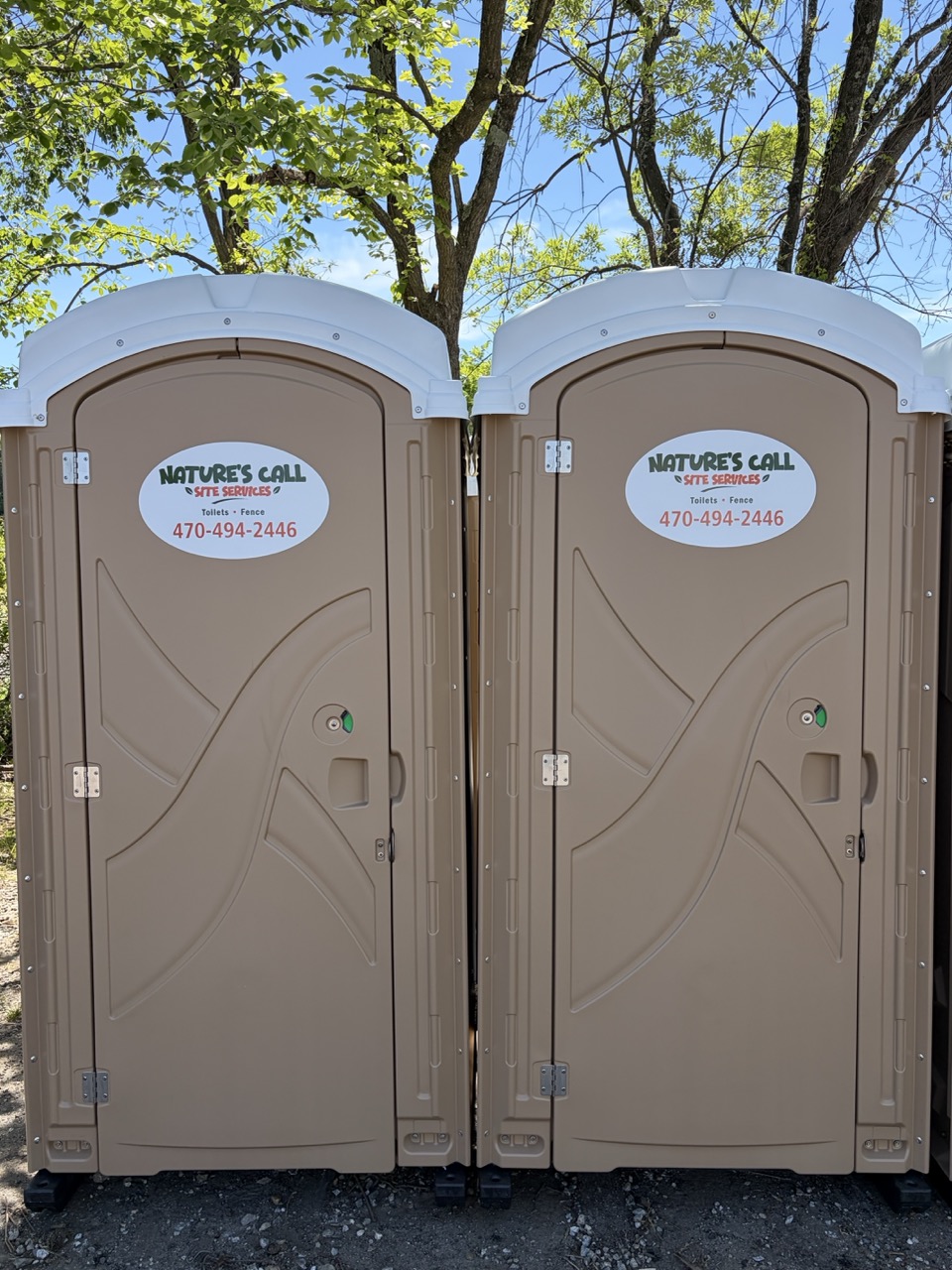 Porta potty at private party
